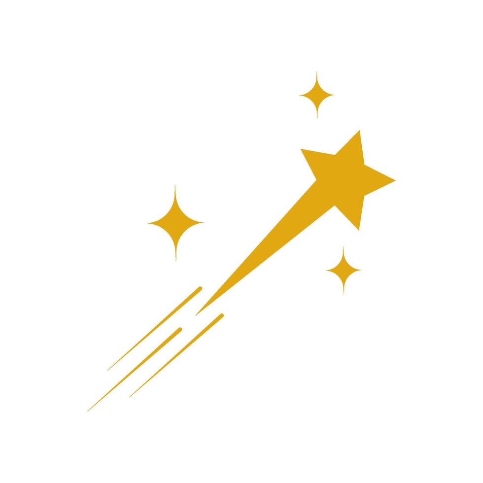 Star bright icon vector