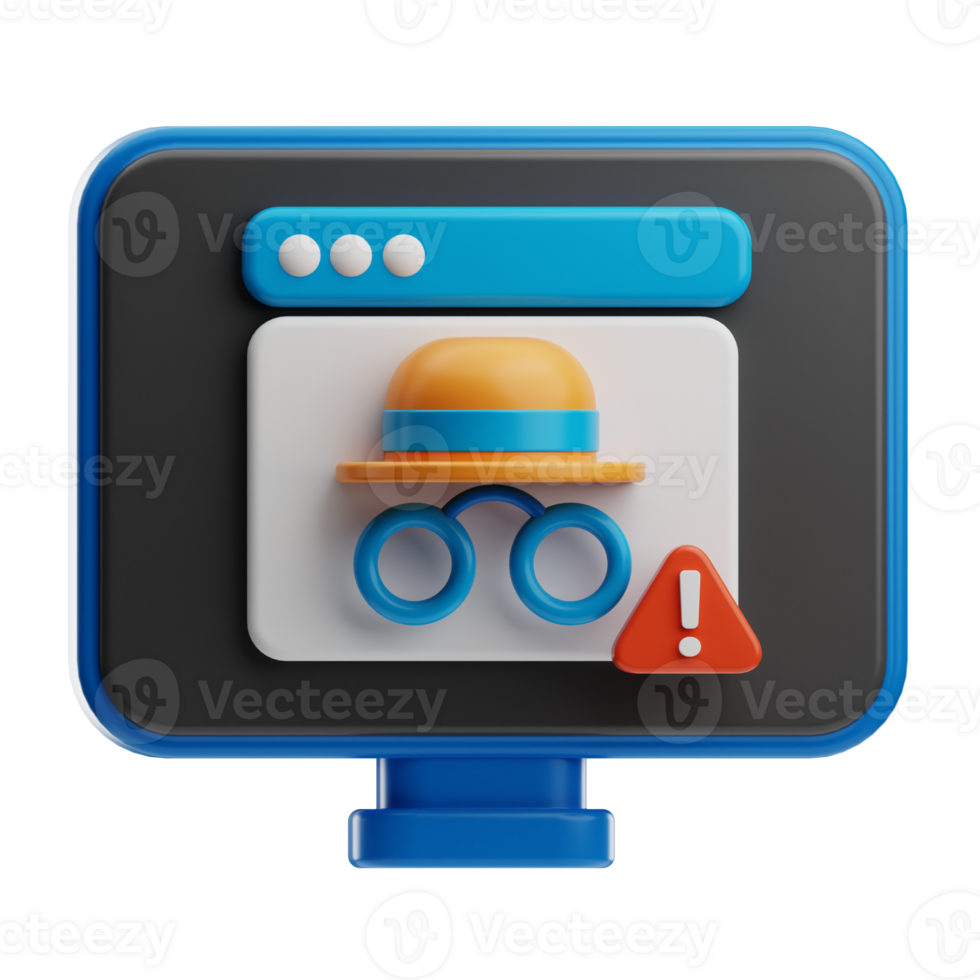Spyware Technology illustration 3D png