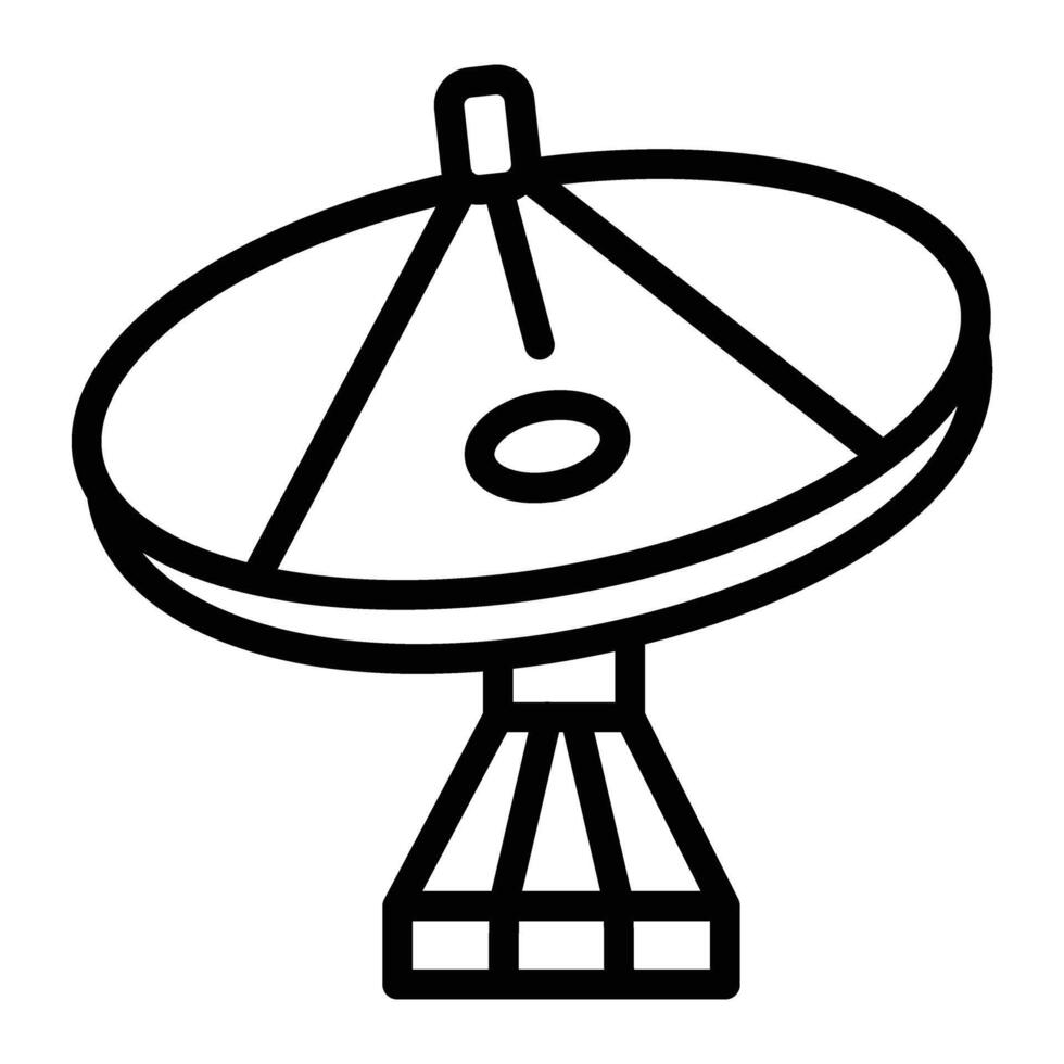 Rador Line Icon vector