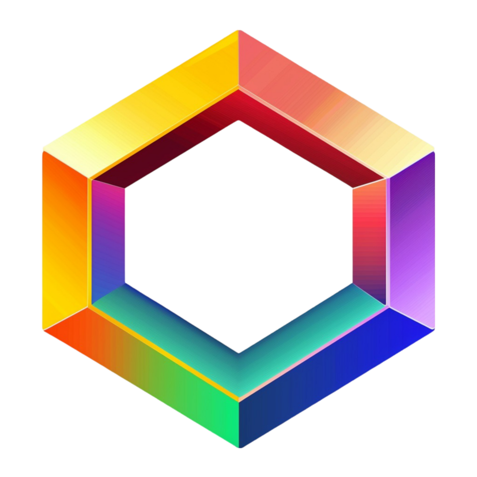 Exploring the Beauty of Rainbow Spirals png