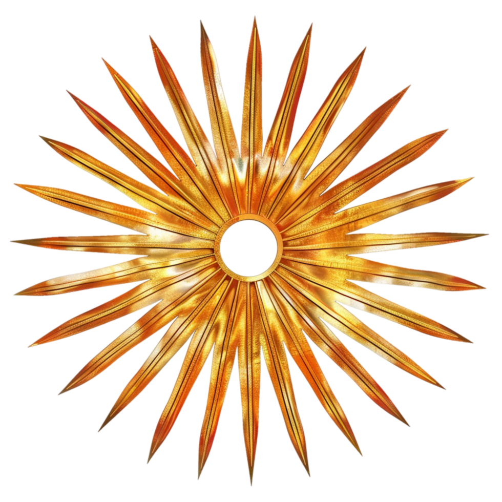 Sunburst Design and Its Symbolism png