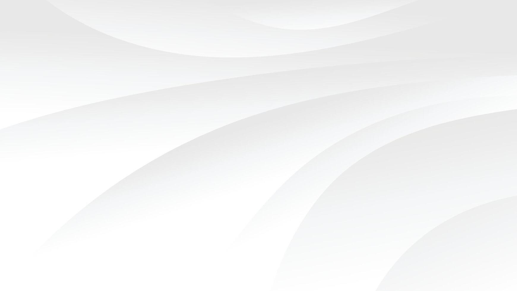 abstract white background with color gradient and modern line art decoration vector