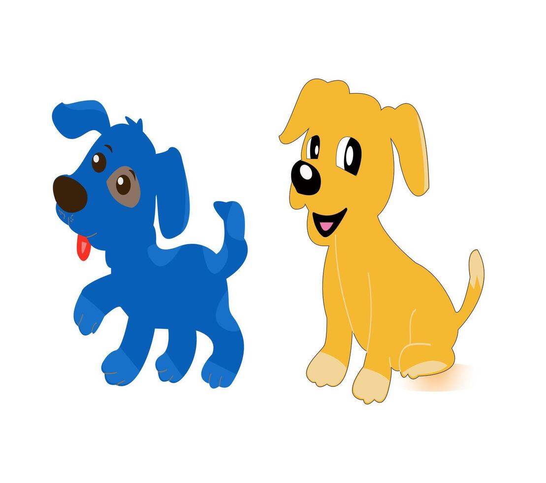 set of animals suitable for toy packaging vector