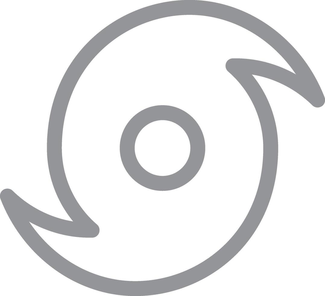 tornado icon on a white background vector