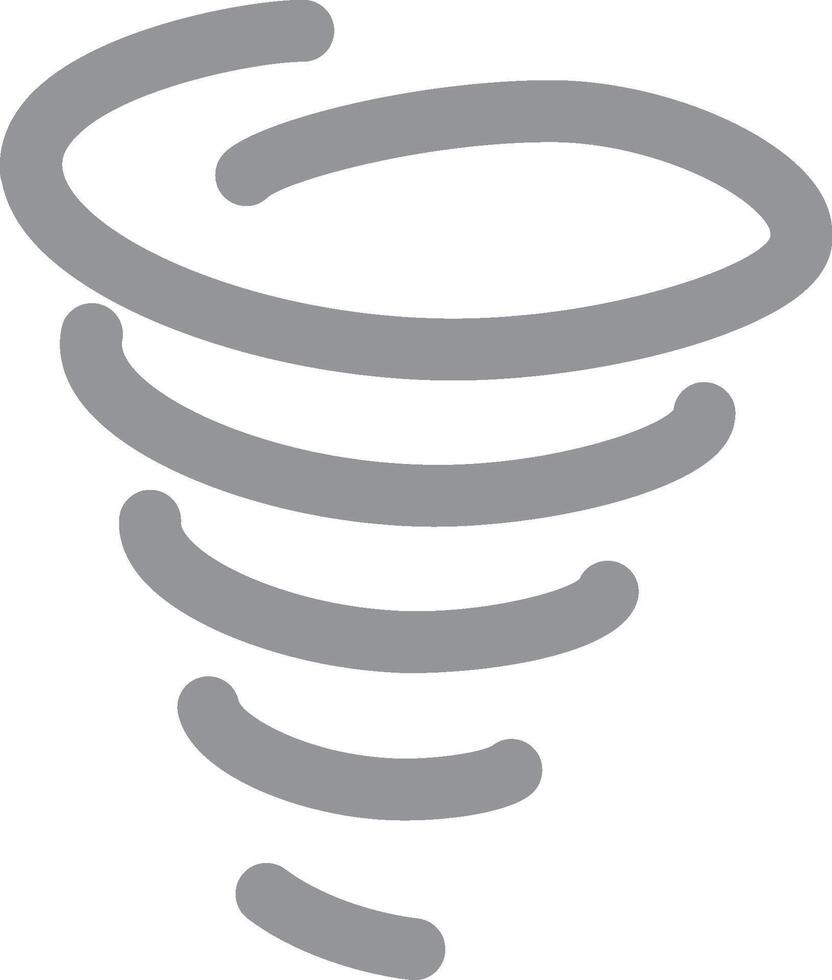tornado icon weather symbol illustration vector
