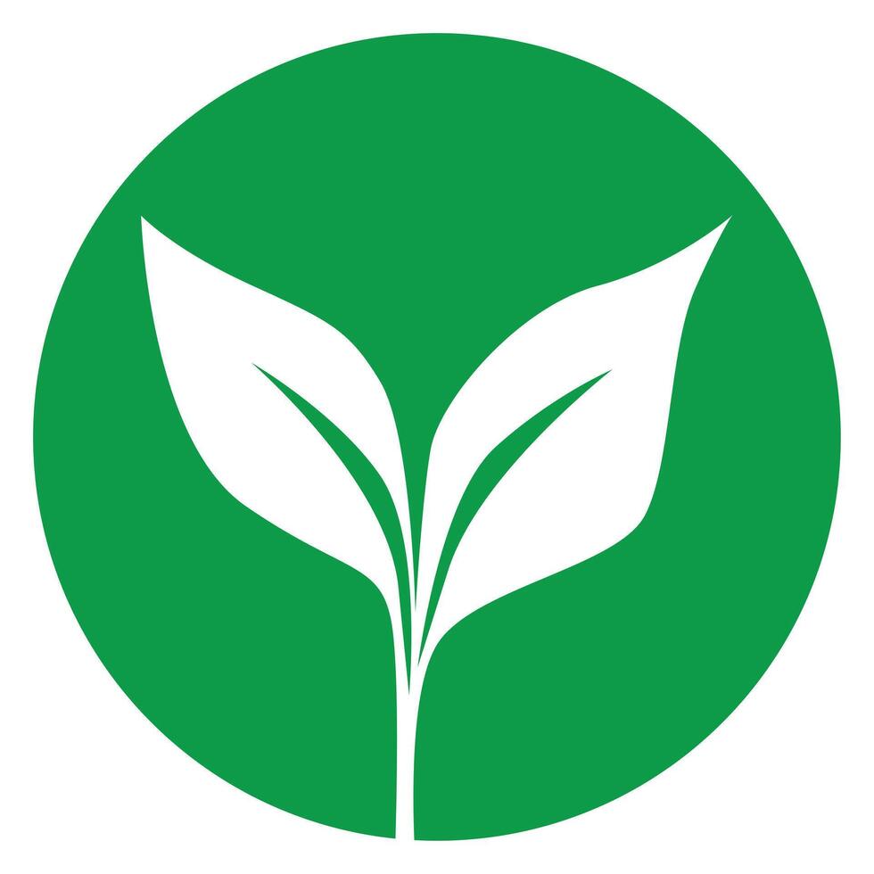 green leaf ecology nature element vector