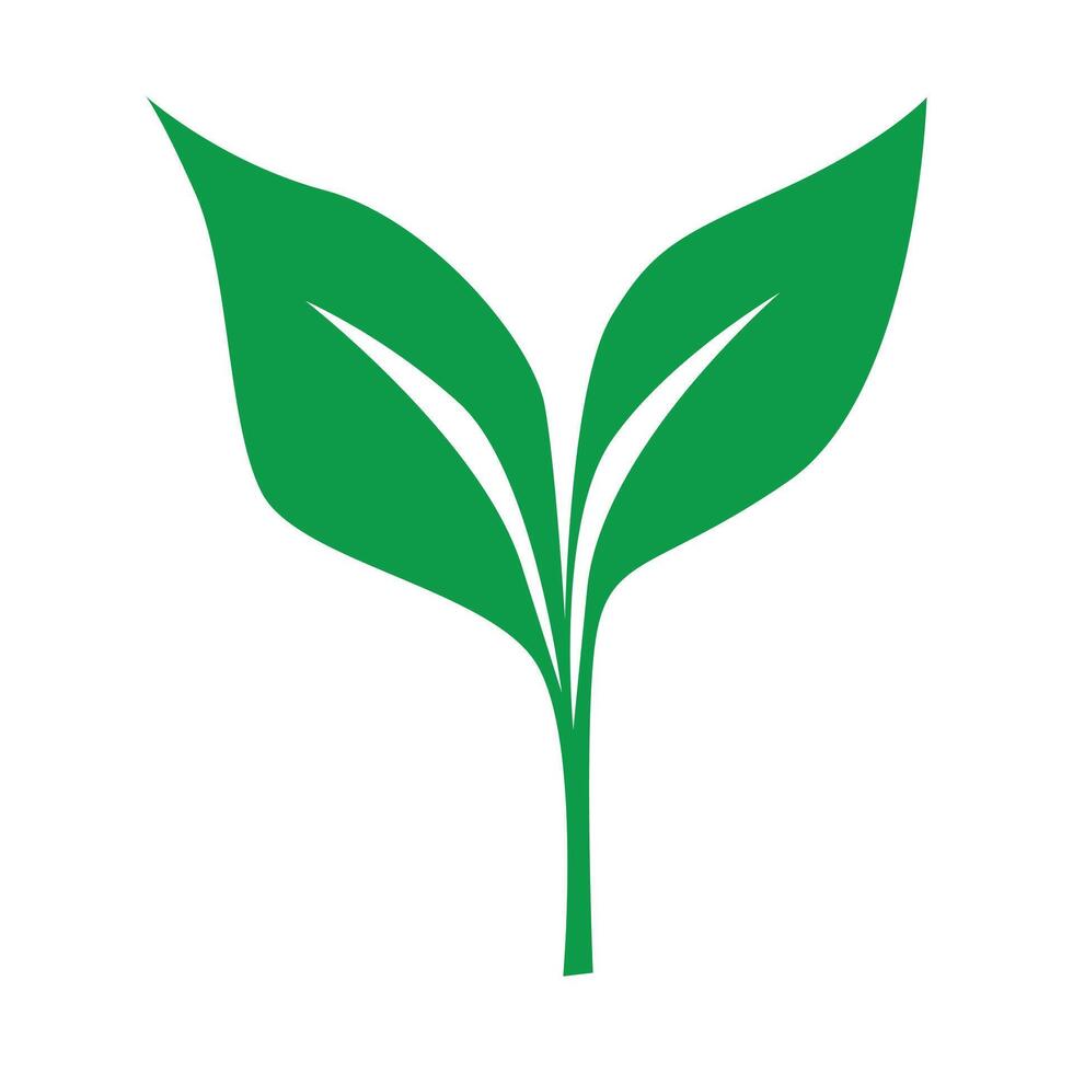green leaf ecology nature element vector