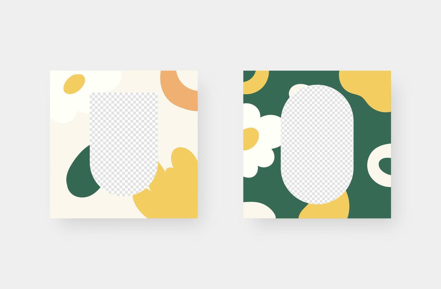 Social media post background. Minimalistic trendy backgrounds for branding, social media post, banner, cover, card. vector