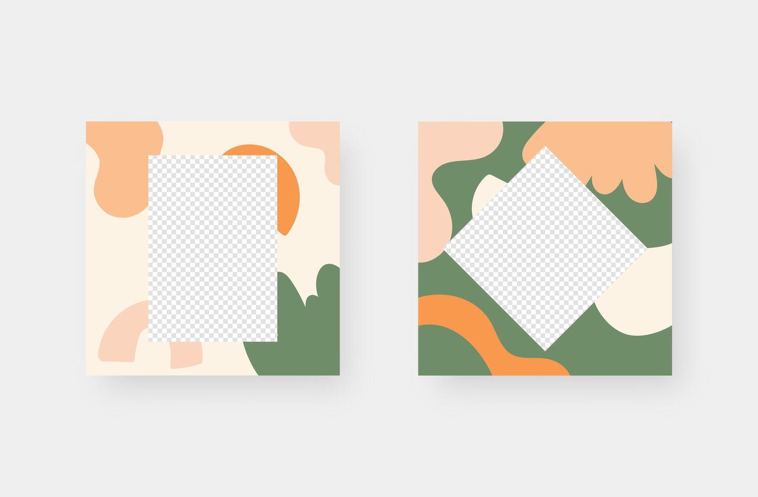 Social media post background. Minimalistic trendy backgrounds for branding, social media post, banner, cover, card. vector