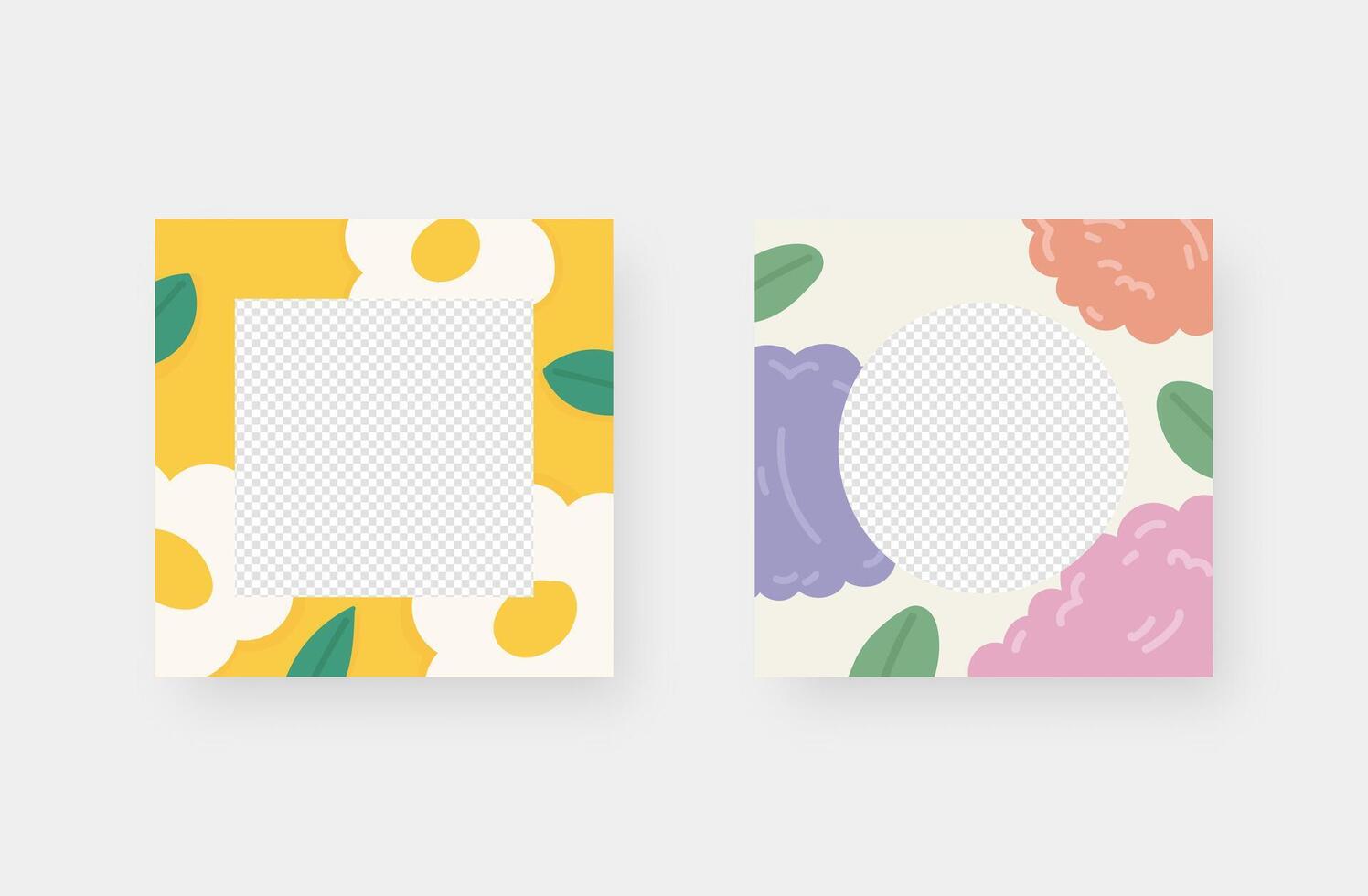 Social media post background. Minimalistic trendy backgrounds for branding, social media post, banner, cover, card. vector