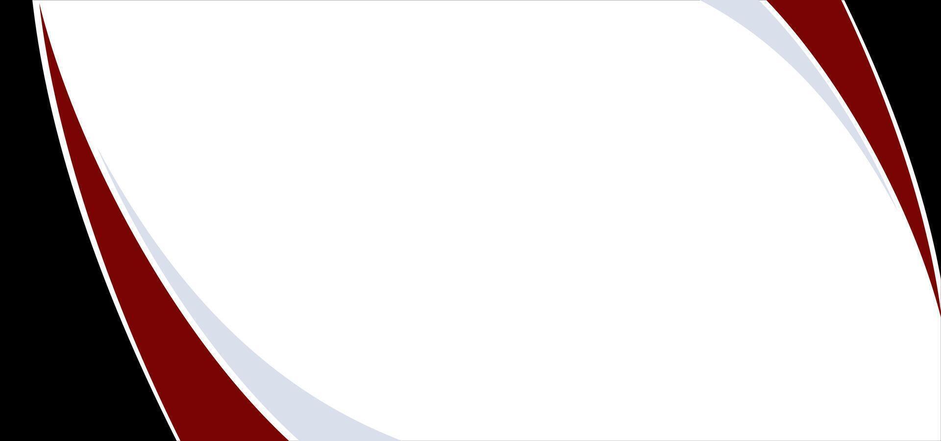 A red and white wave with a white background vector