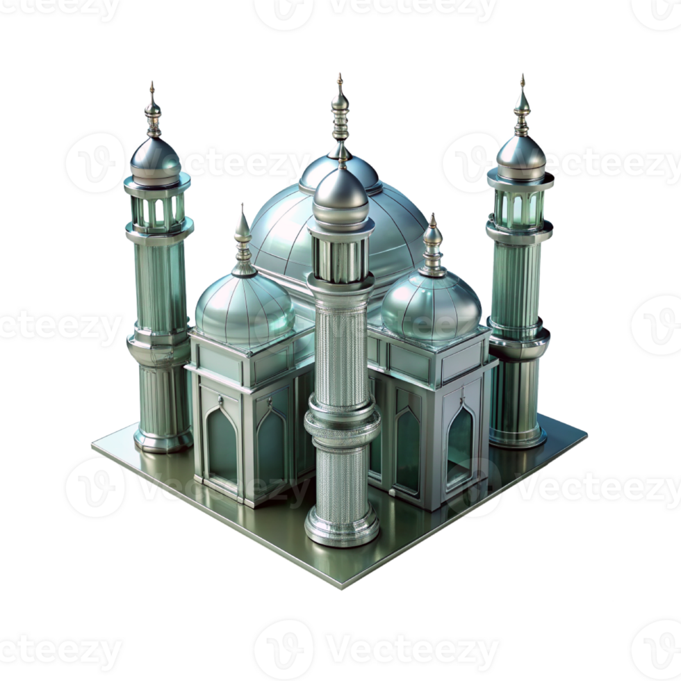 islamic mosque 3d model png