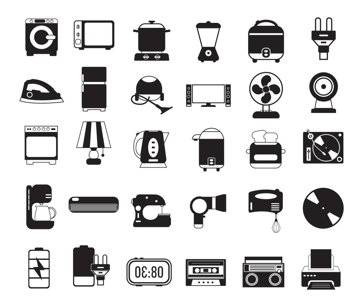 business icon set illustration design vector