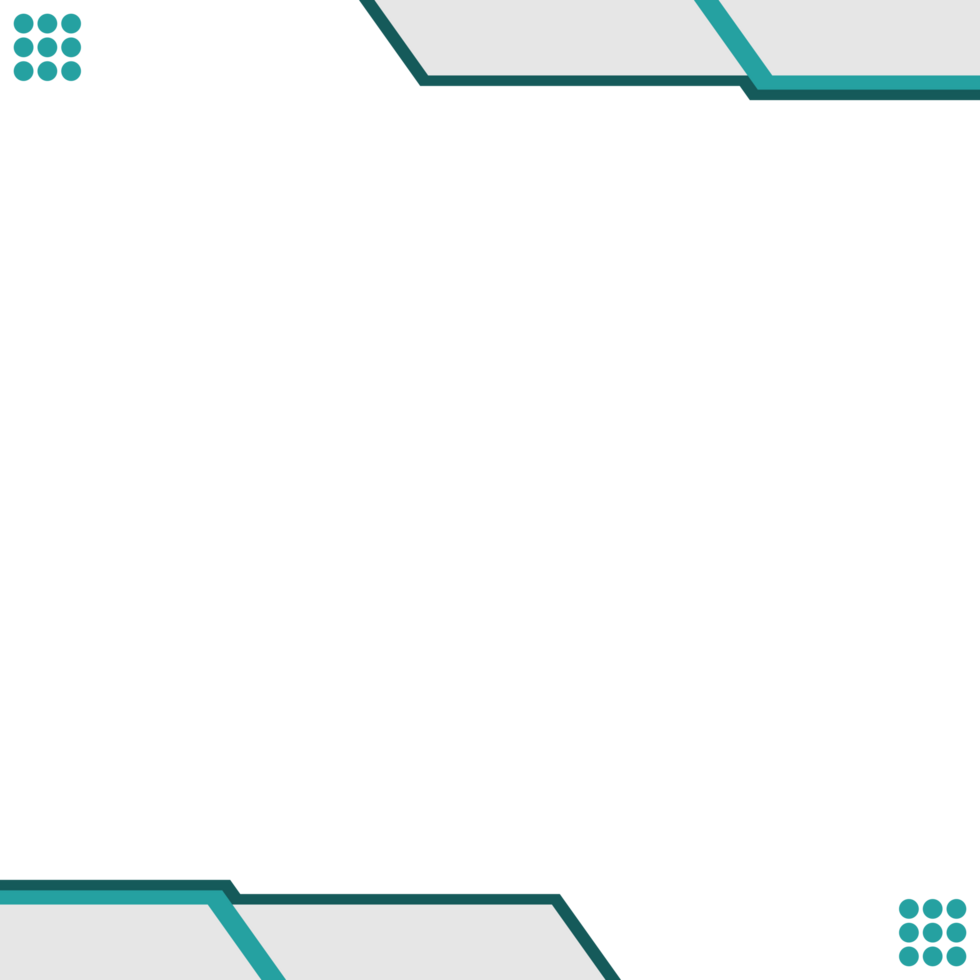 minimalist square banner border frame. Suitable for social media post and web internet ads. Sale promotion announcement background png