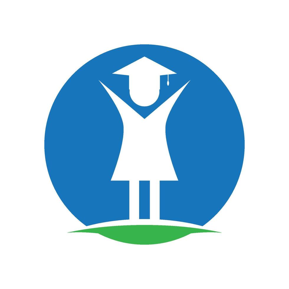 top level education logo vector