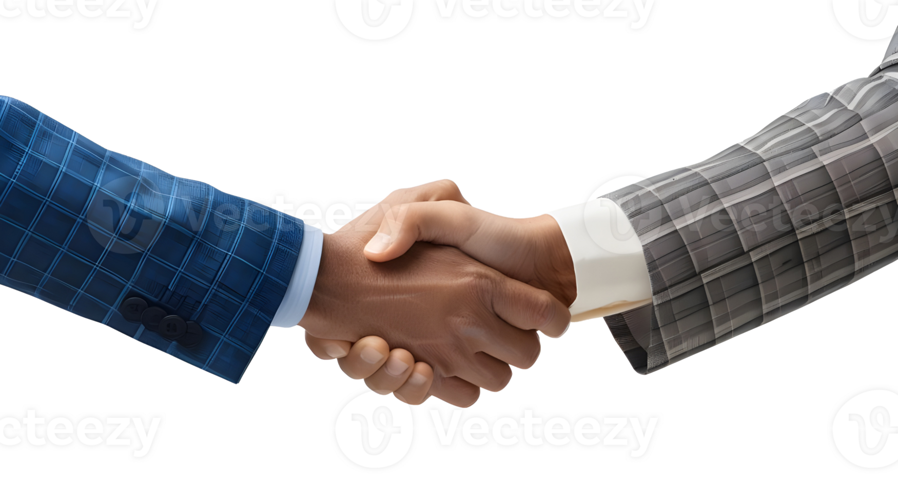 handshaking customer isolated on transparent background png