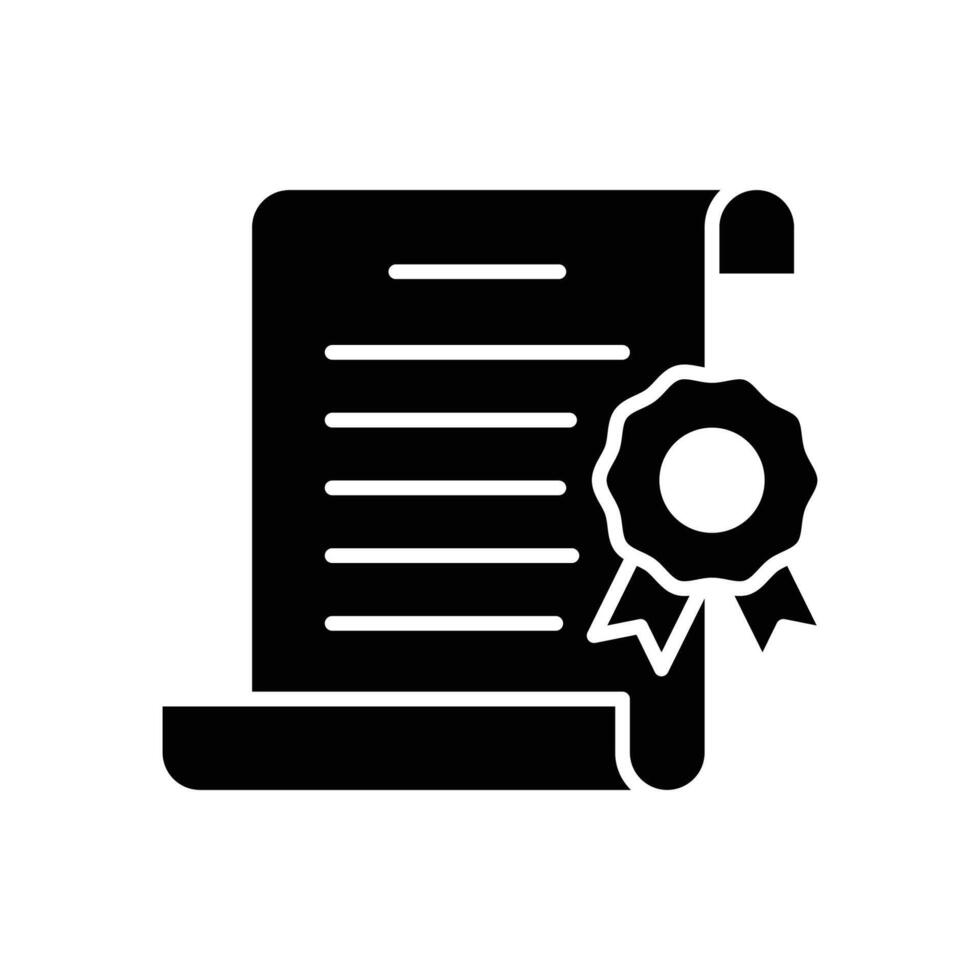 certificate icon design template simple and clean vector
