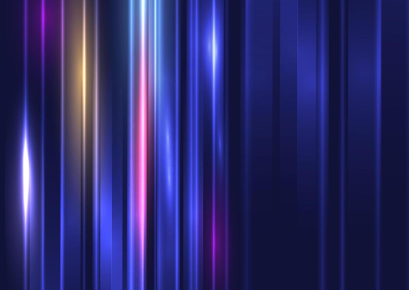 Modern background with glowing motion lines design vector