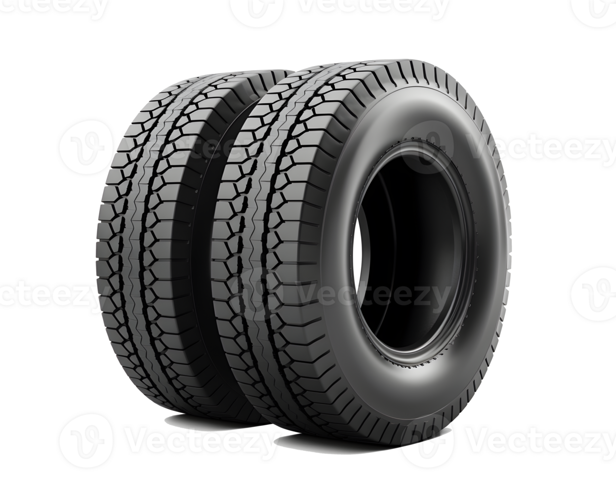 car tires isolated on transparent background png