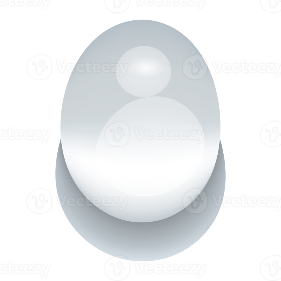 waterdrop in oval shape isolated on background png