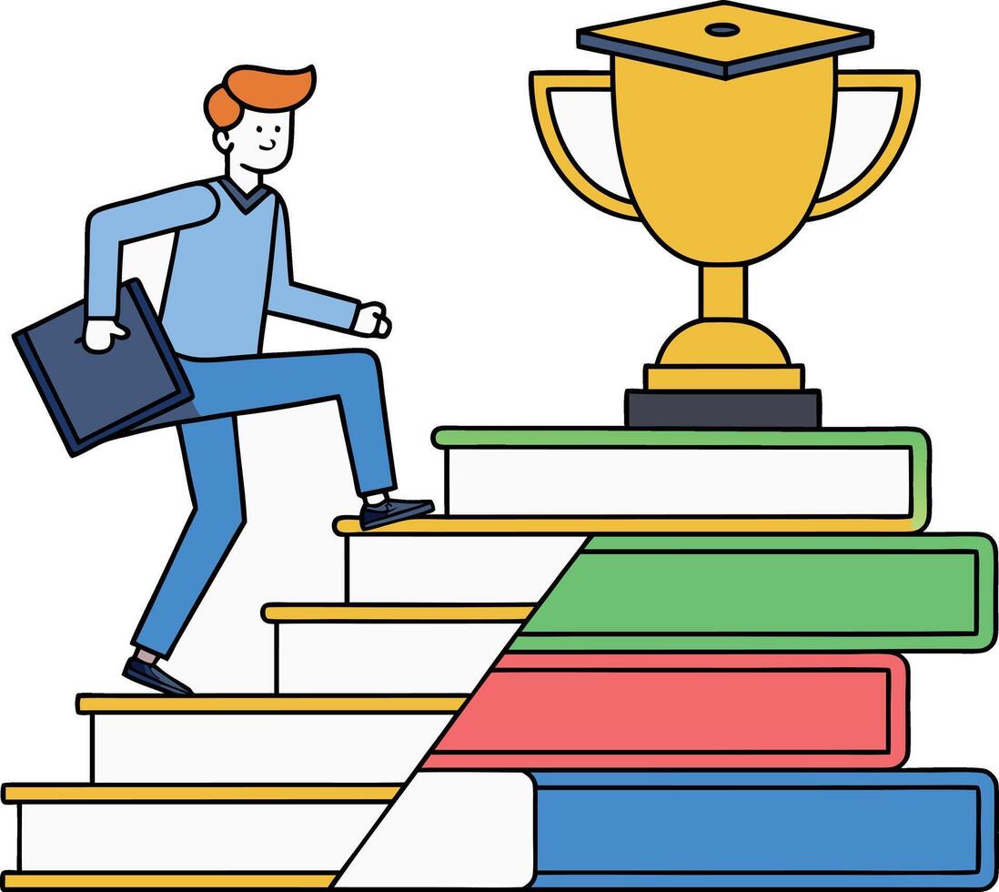 success man illustration vector