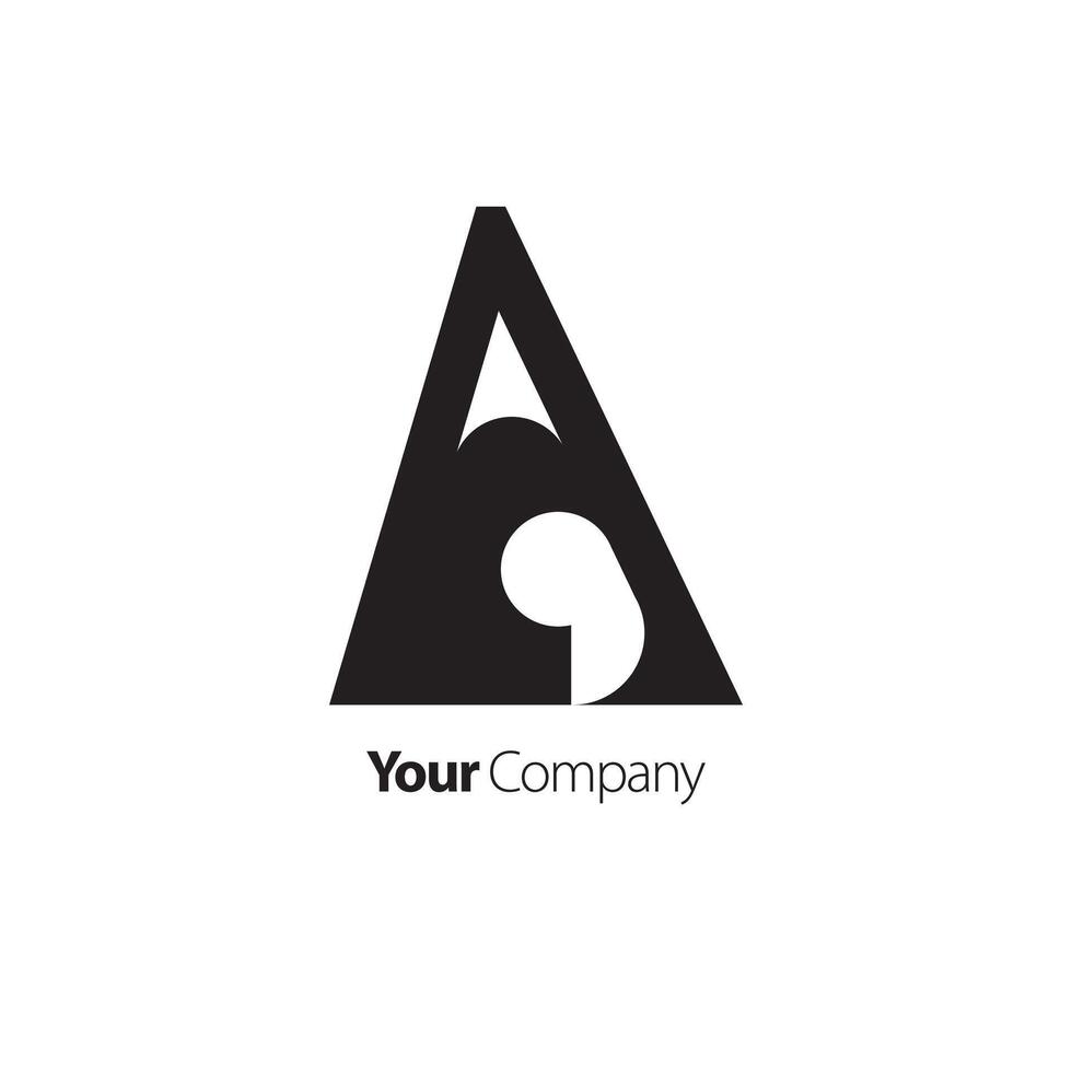 letter company logo design vector