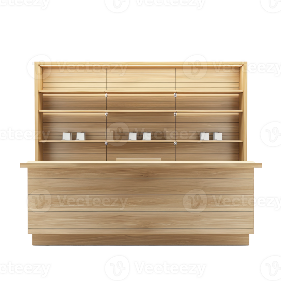 office desk with laptop, chair and desk on transparent background png