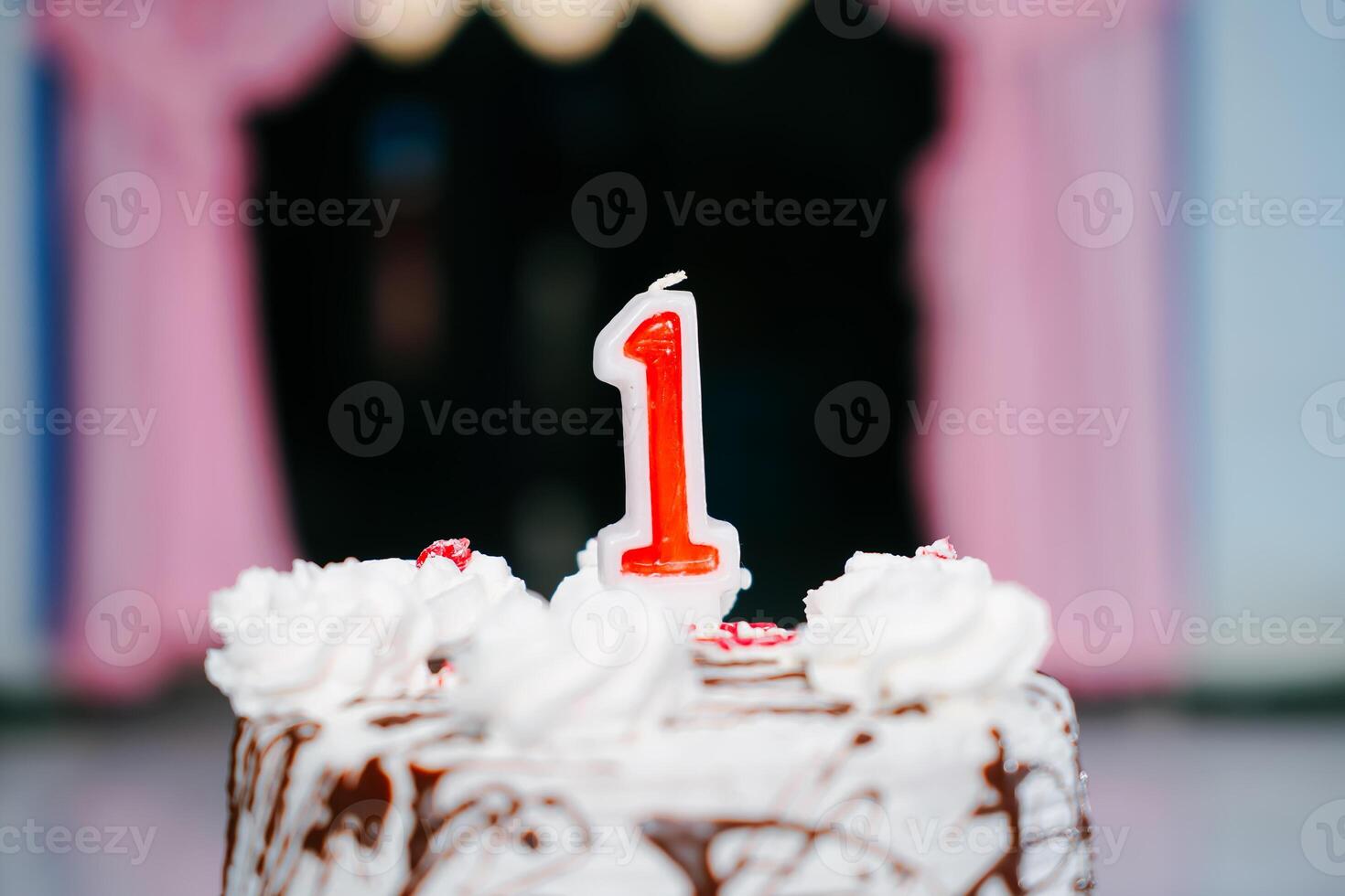 The first birthday cake for girls, add on June 2024 is in Malang Indonesia photo