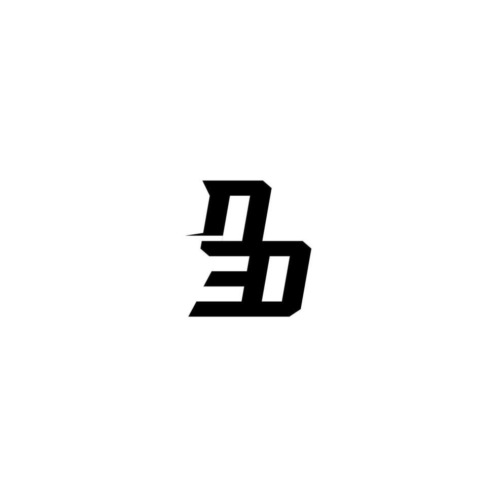 esport monogram initial boldand cool concept OO sporty style letter vector
