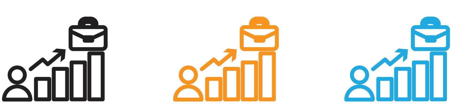 Career, job and work icon vector
