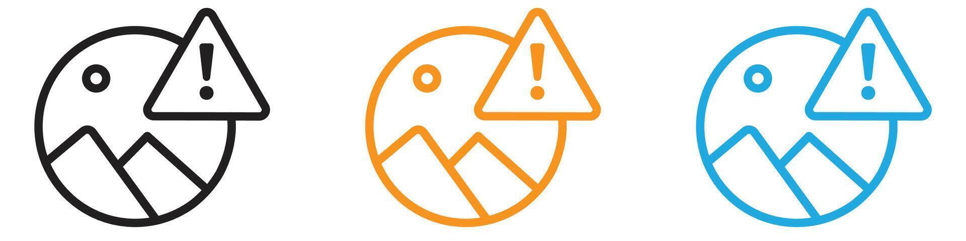 imagen error logo conjunto colección para web aplicación ui vector