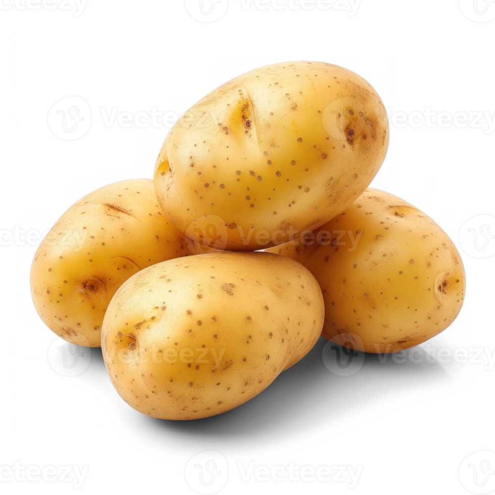 potatoes on transparent background png
