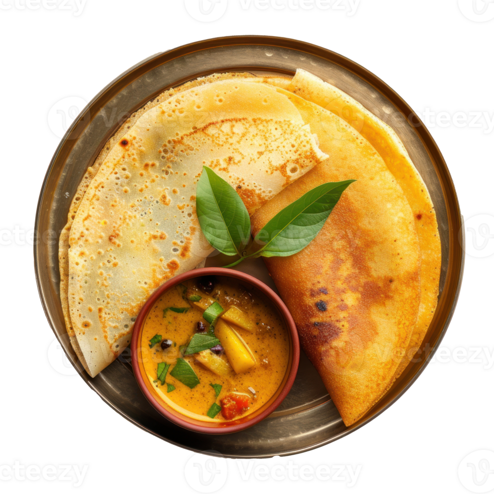 indian food on transparent background png
