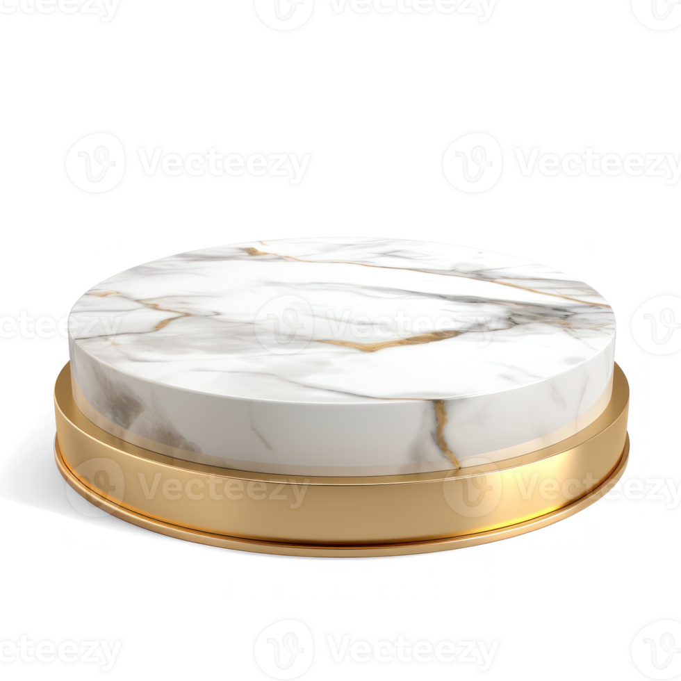 a green plant on a marble pedestal with on transparent background png