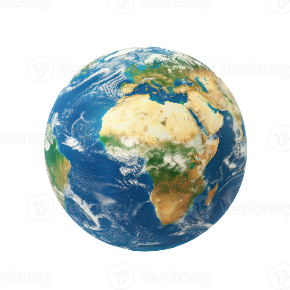 earth globe on transparent background png
