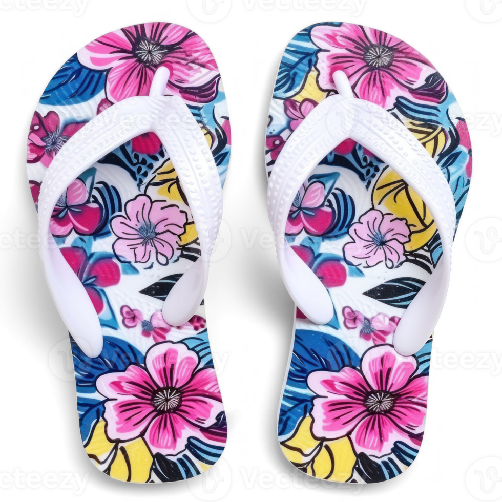 pair of flip flops on a transparent background png