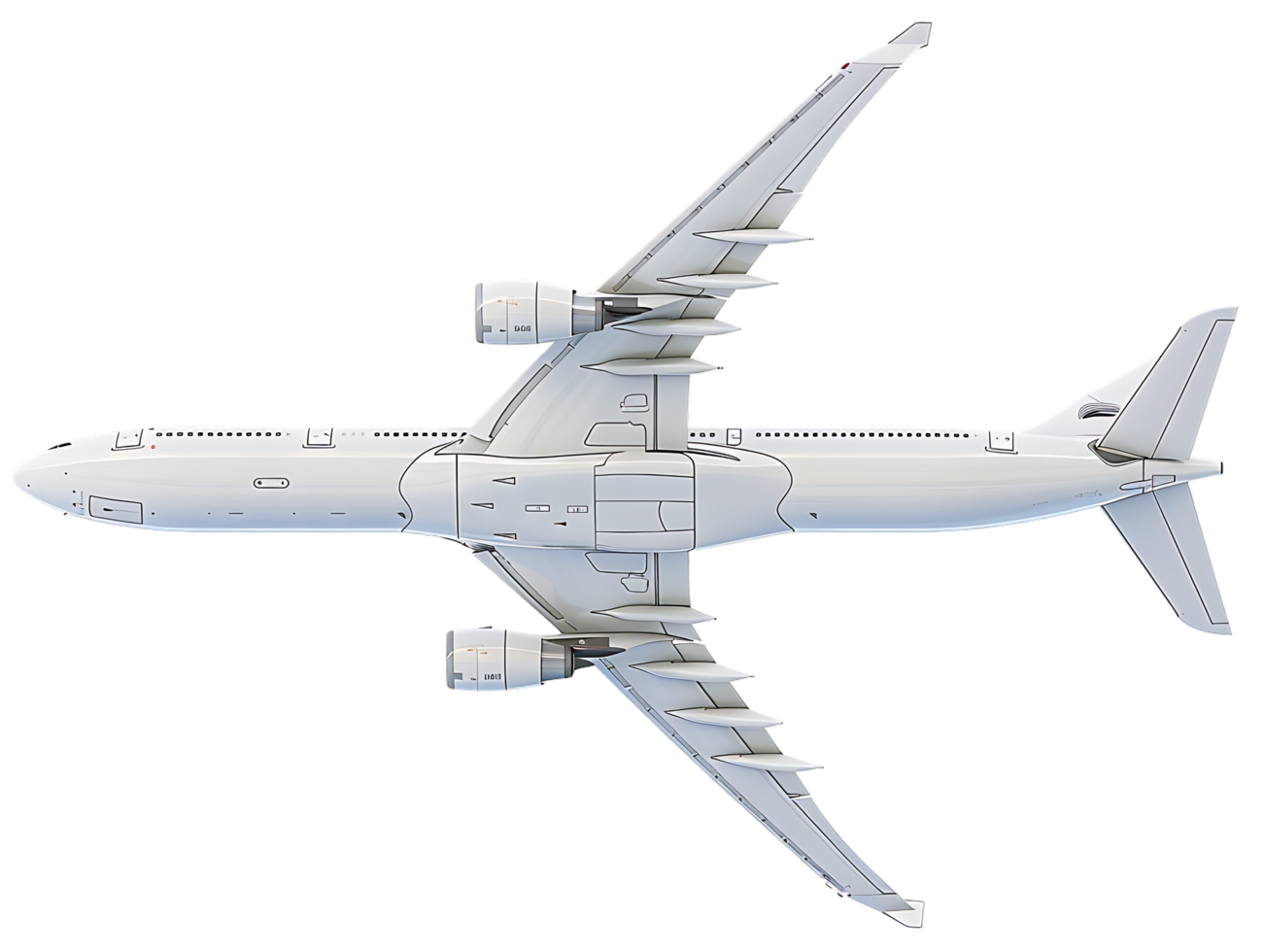 A high-resolution image depicts a flying airplane png