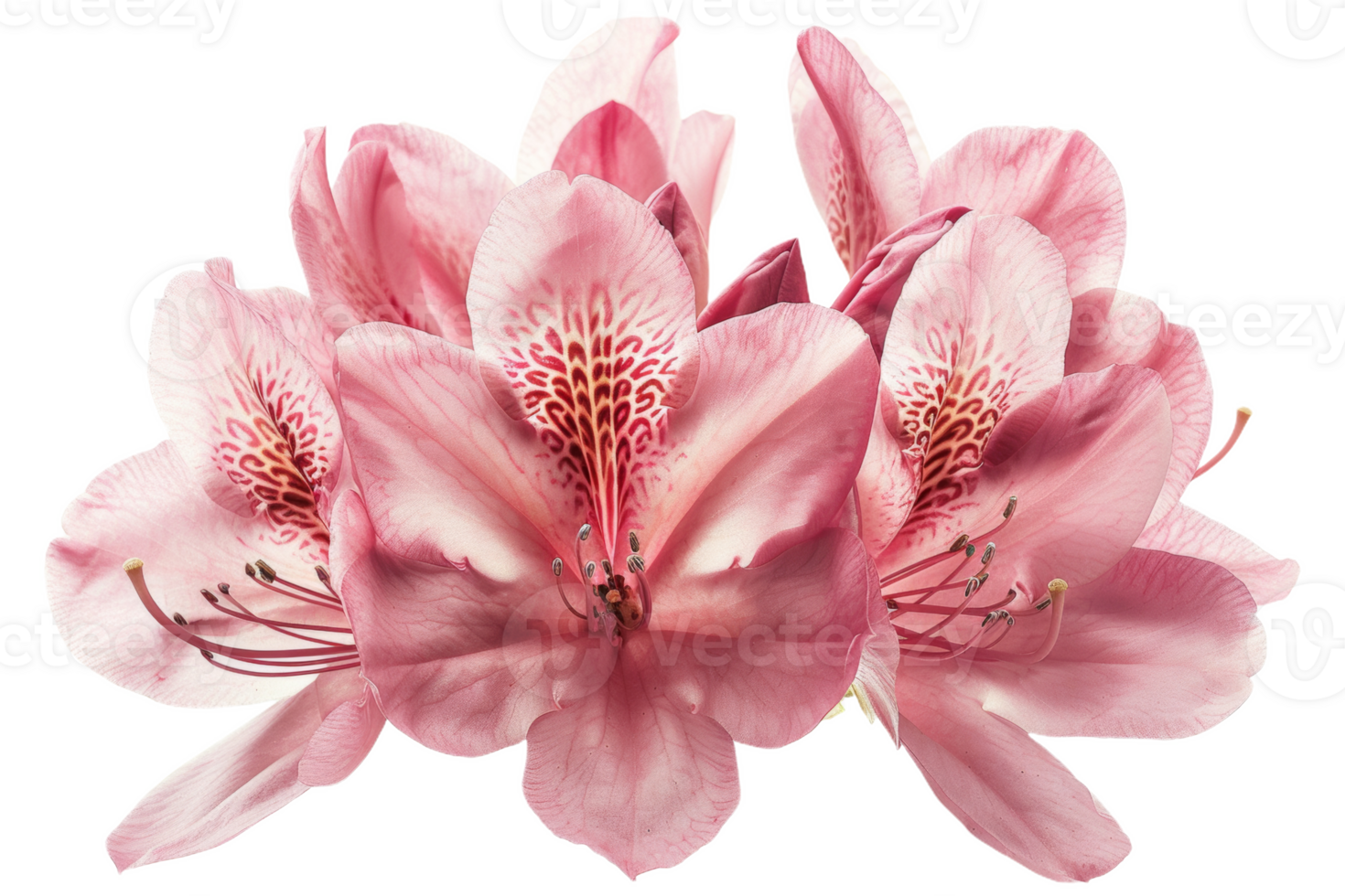 Pink Rhododendron Bloom Isolated png