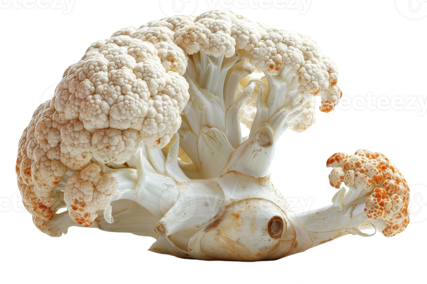 Close-Up of a Whole Cauliflower png