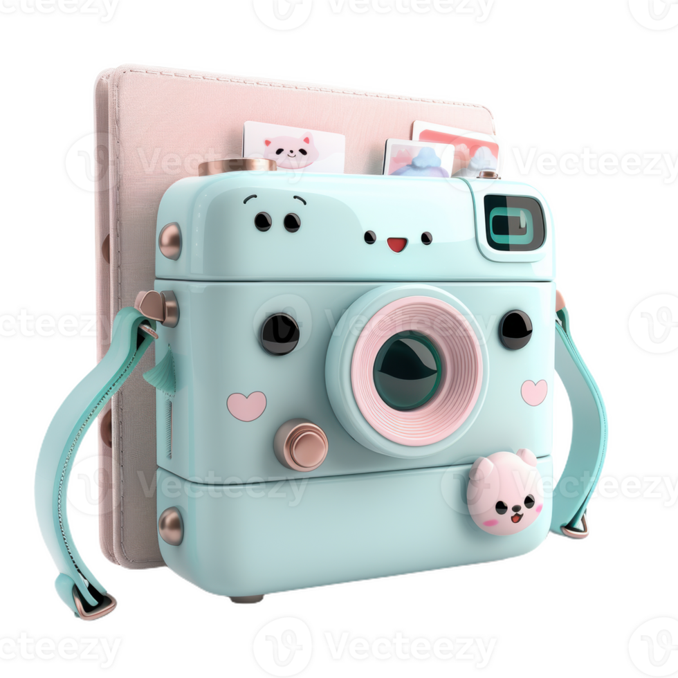 A Happy Camera Ready for Adventures png
