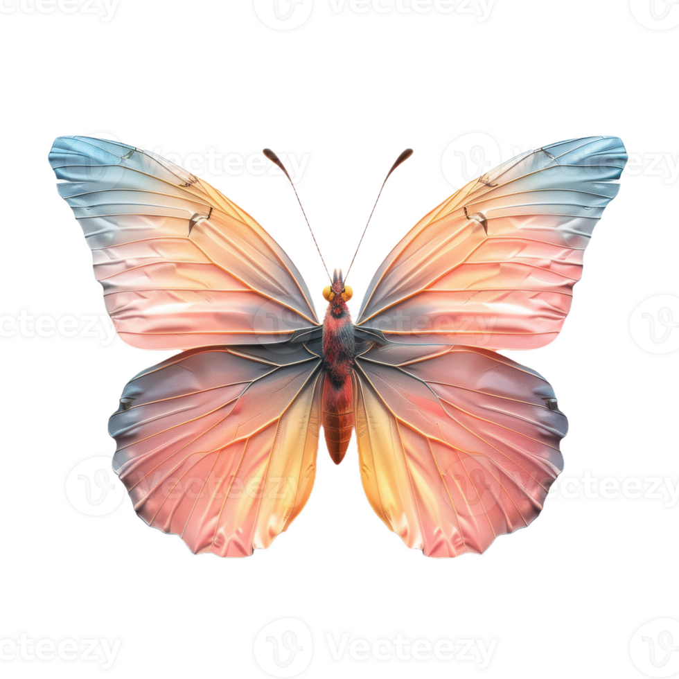 A Delicate Butterfly in Flight png
