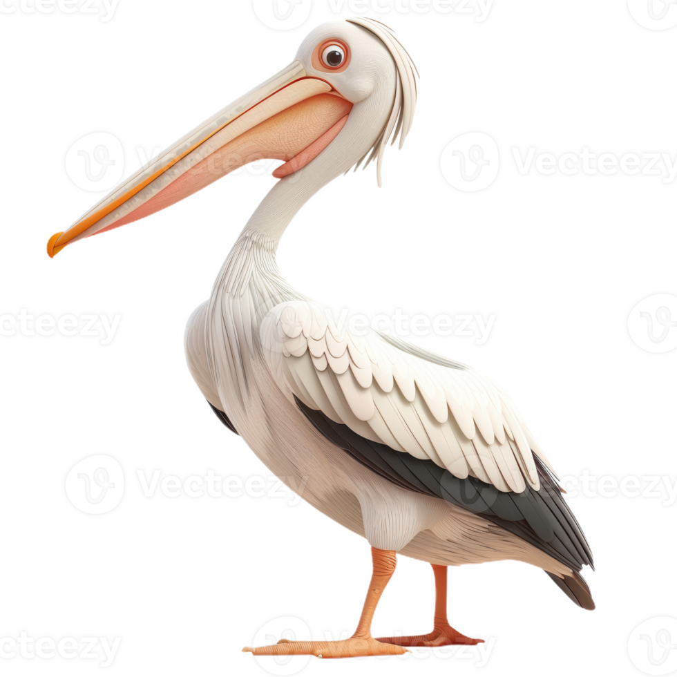 The Pelican's Pensive Gaze png