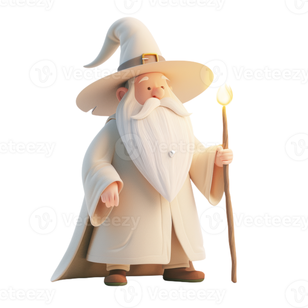 The Wise Wizard's Gaze png