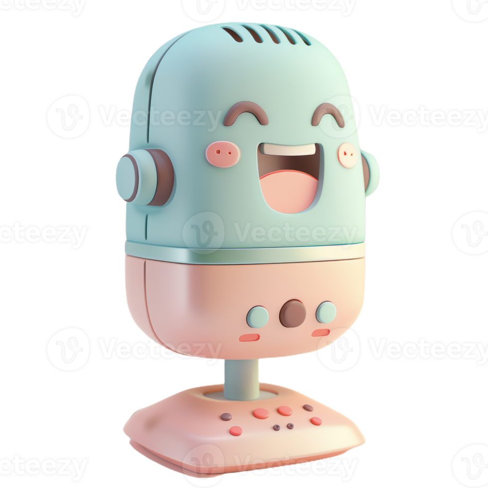 Singing Microphone's Happy Tune png