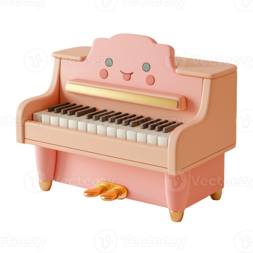 A Smiling Grand Piano png