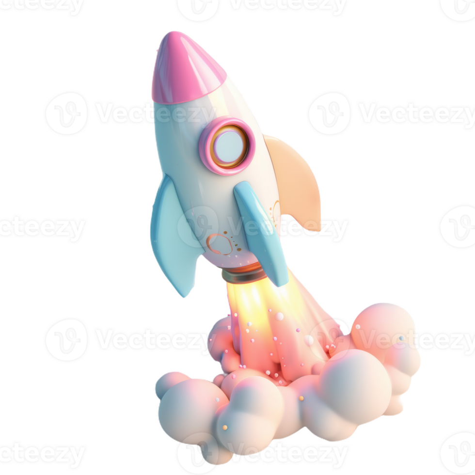 Tiny Rocket Launch png
