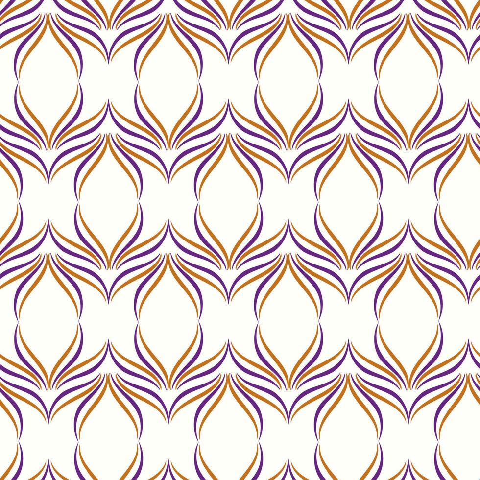 Repeating geometric symmetry grid. Simple graphic design with wavy lines. Trendy seamless pattern for fabric, textile.,wallpaper, scrapbook, cover. vector