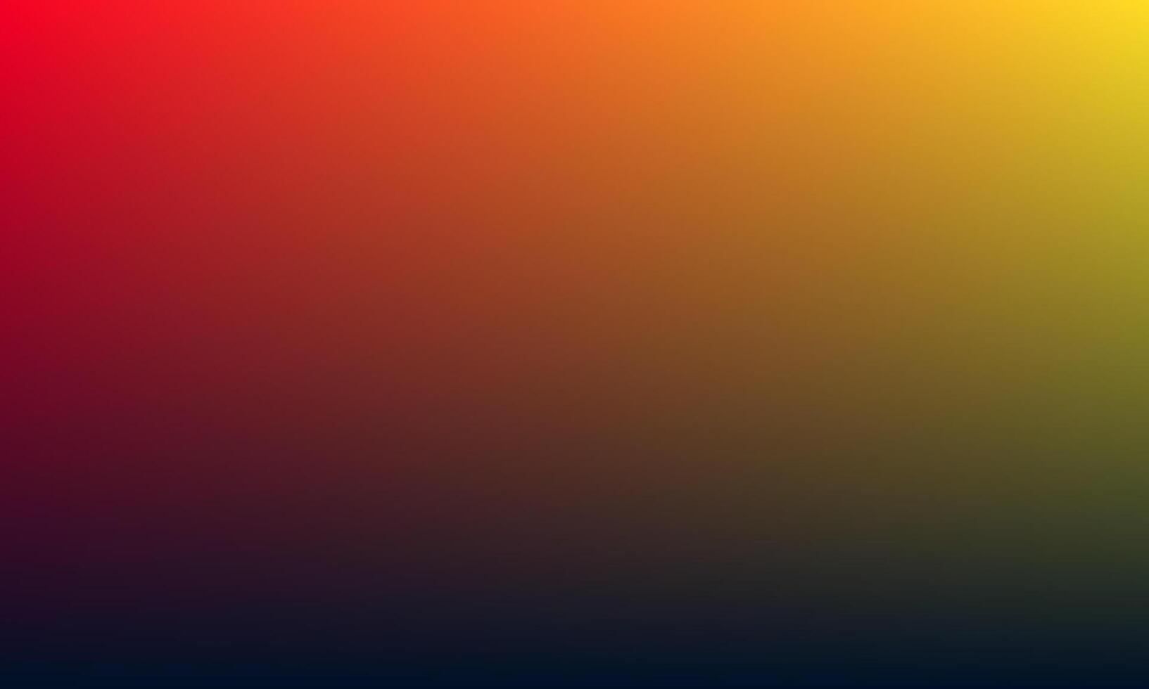 vibrant red and yellow gradient background and dark in some corners vector