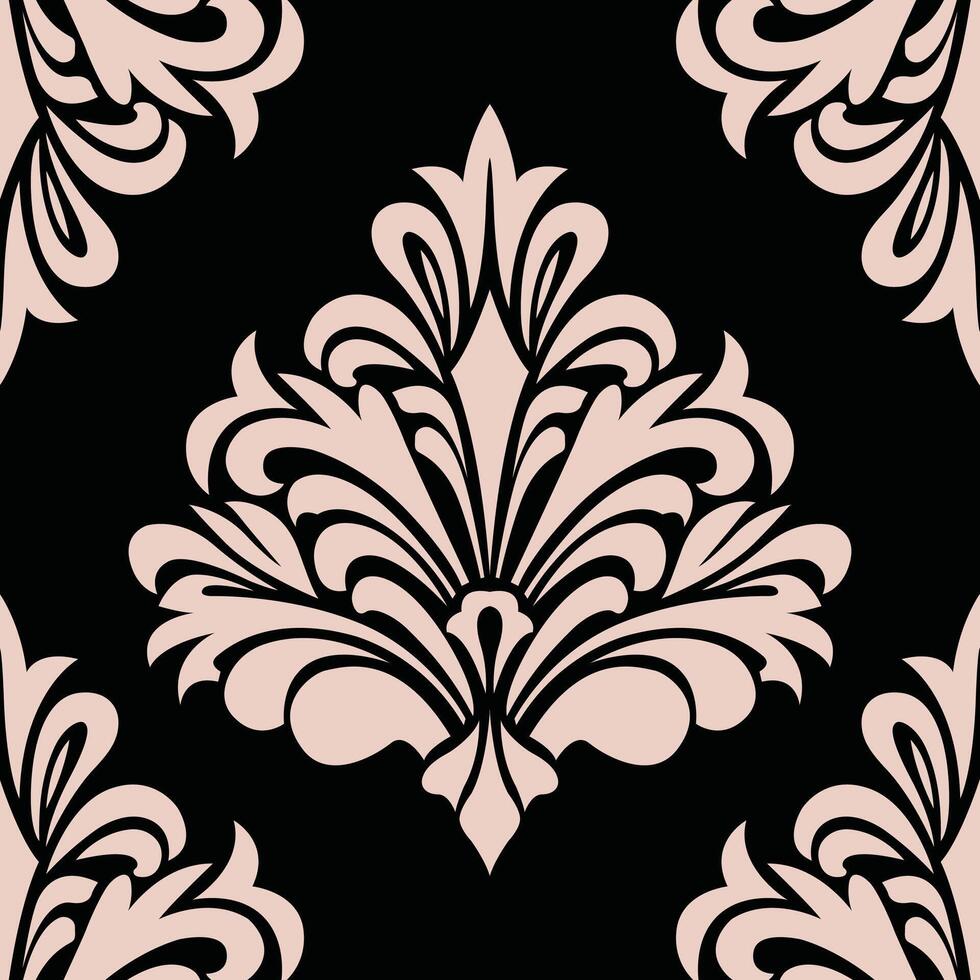 Damask Ornament Design vector