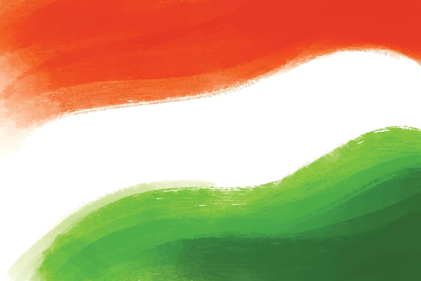 Beautiful independence day tricolor indian flag theme texture background vector